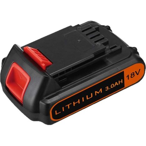 Batterie mobile au lithium 18 V, capacité 3 Ah, cellule de batterie de qualité A, sortie stable et puissante, adaptée à vos outils mobiles