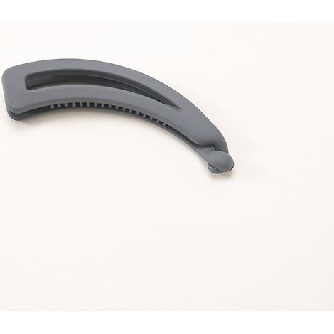 Pinza para el cabello tipo banana versátil, sencilla, tamaño 4 pines, elefante gris (gris) (1/5)