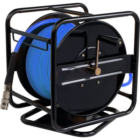 Enrouleur d'air rotatif - 360° - 30 m - Tuyau polyuréthane tressé - Raccords BP- ARCA - ENROUL30BP (1/3)