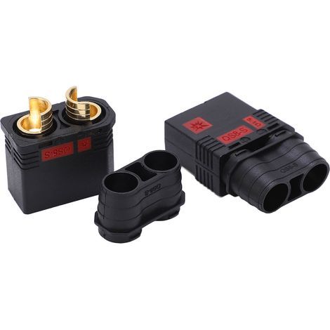 Kit de connecteurs QS8 pour batteries RC et ESC, modèles radiocommandés, mâles et femelles (1/5)