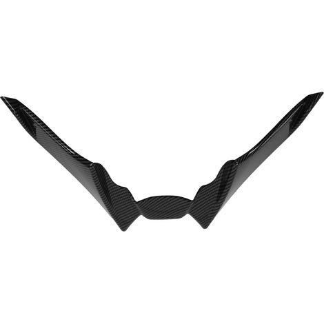 Spoiler anteriore ammortizzante per parafango moto, aletta aerodinamica per parabrezza adatta al modello MT-09 SP 2021-2023 in fibra di carbonio. (1/5)