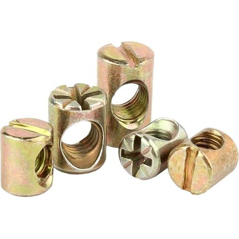10 boulons cylindriques M6/M8 avec goupille transversale et trou (1/2)