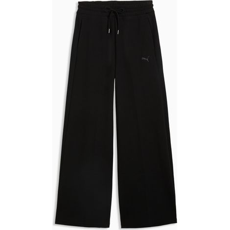 Pantaloni della tuta da donna Puma CLASS RELAXED WIDE neri 69401301 r M (1/5)