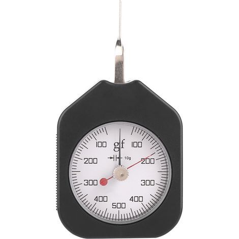 Jauge de tension à cadran double pointeur, testeur de traction pression SZG-500-2 (1/5)