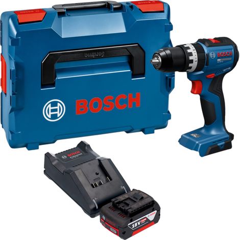 Perceuse-visseuse à percussion sans fil Bosch GSB 18V-52 Professional 18 V 70 Nm sans balais + 1 batterie 5,0 Ah + chargeur + L-Boxx (1/5)