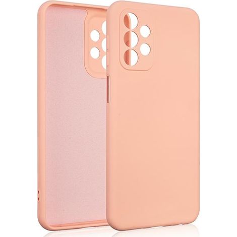 Custodia in silicone Beline per Samsung Galaxy A23 5G, colore oro rosa. (1/2)