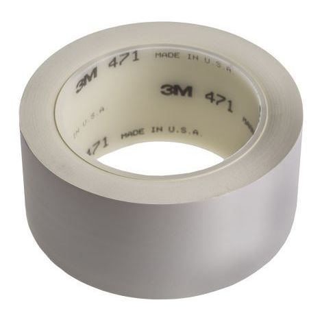 Ruban de marquage Blanc 3M Scotch 471, 25mm x 33m x 0.13mm ( Prix pour 1 )