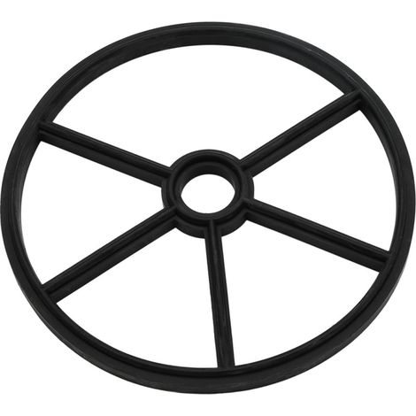 Hayward – Joint d'étanchéité étoile pour vanne de piscine – Ø 13.5 cm – Noir – Compatible vannes multivoies SP710 SP712 – Matériau résistant aux produits chimiques