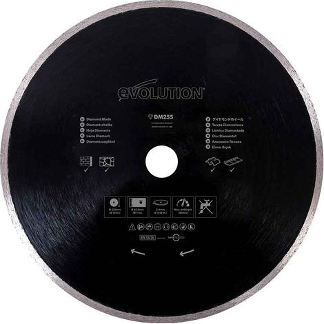 Evolution RAGE Diamond Blade 255mm