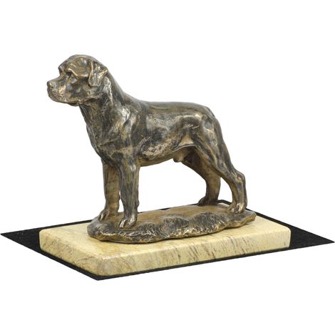 Rottweiler II - Hundestatuette, Hundesilhouette-Figur, Trophäe für eine Hundeausstellung der Marke Art-Dog