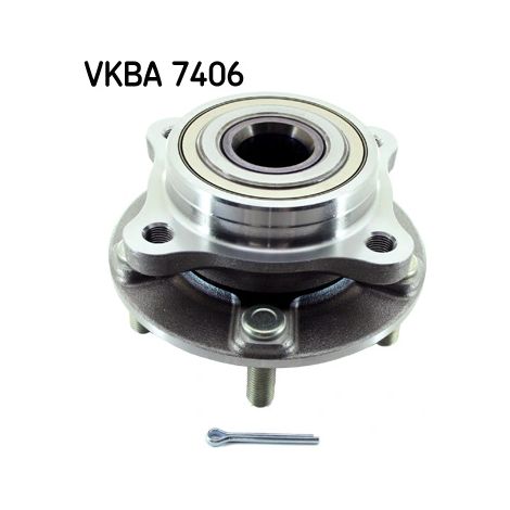 Kit de roulements de roue SKF VKBA 7406 MITSUBISHI MB914617 MR223962