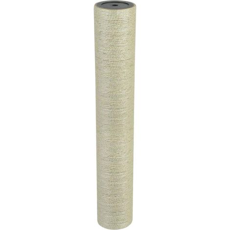 Tiragraffi per gatti nicchia peluche 8 x 50 cm 8 mm beige 3702098