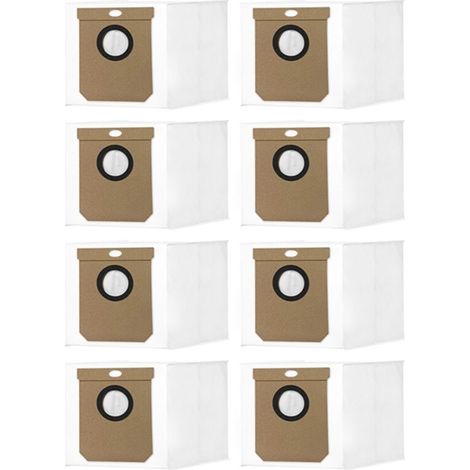 8er-Pack Staubsaugerbeutel für Saugroboter, kompatibel mit den Modellen 1090/8090 Ultra/10000/9090 AI/7490/L50/L60/Alpha 3Pro (Ersatzteile) – AquaForge (1/5)
