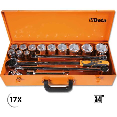 Set chiavi a bussola e accessori 3/4 beta 928a/c12 - 17 (1/5)