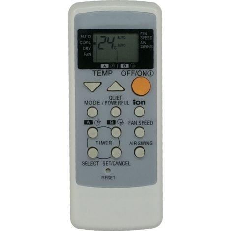 Convient à la télécommande du climatiseur Panasonic A75C2287 2450 2308 2458 télécommande
