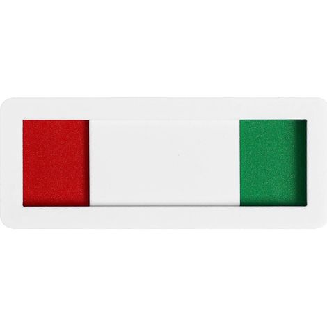 Panneau d'intimité / Porte libre / Porte occupée - Indicateur de confidentialité pour maisons, bureaux, toilettes, hôtels, salles de conférence, hôpitaux-10X4CM