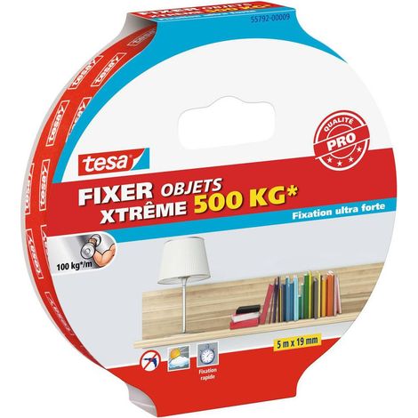 Tesa ultra starkes doppelseitiges Klebeband transparent 5 m x 19 mm