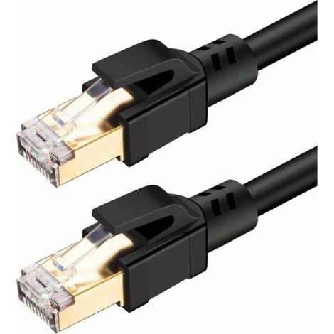 Câble Ethernet Cat 8, LAN RJ45 SFTP, vitesse 40 Gbps, 2000 MHz, longueur 30 m VEHICULE POUR CIRCUIT MINIATUR (1/5)