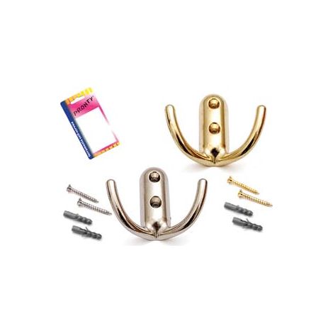 GANCI BIGANCIO IN BLISTER- - oro, in bl.1 pz. - 12 blister