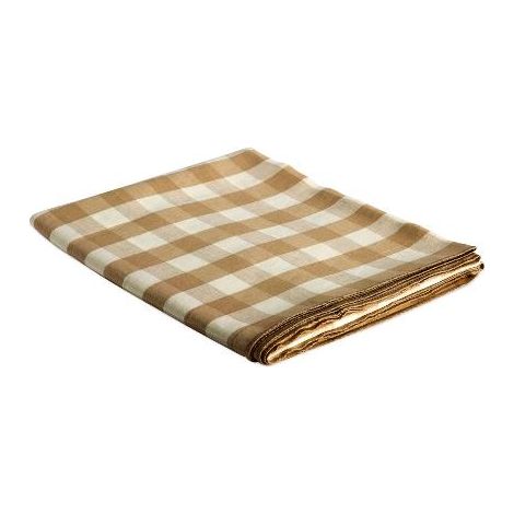 ANDREA HOUSE MS22040 Mantel Vichy Beige 140X200Cm - ref: MS22040