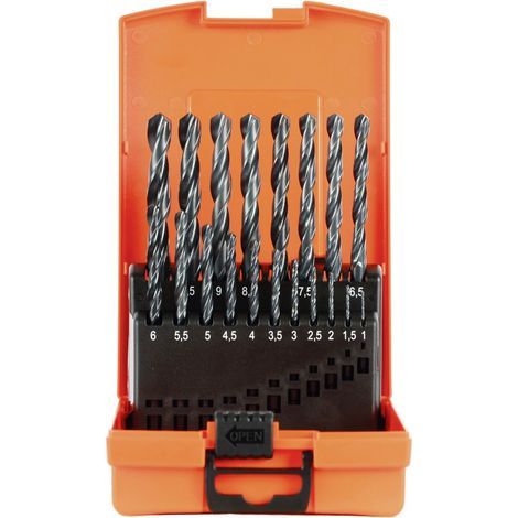 Projahn Kunststoffkassette HSS-R DIN 338 19-tlg, 1-10/0,5 mm - BASIC (1/2)