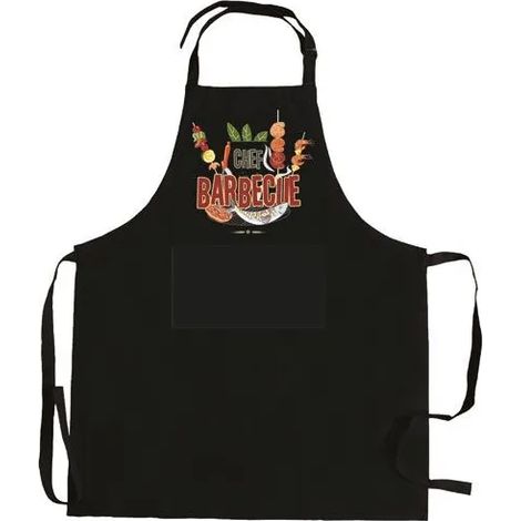 WINKLER TABLIER BARBECUE AVEC POCHE RECYCLE NOIR 7 6209170000