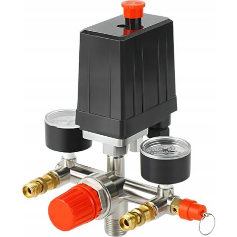 Kompressor-Druckschalter 8 bar 230 V Kraft&Dele (1/4)