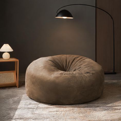 Fauteuil poire adulte mousse 120 cm pour salon et chambre coffee (1/5)