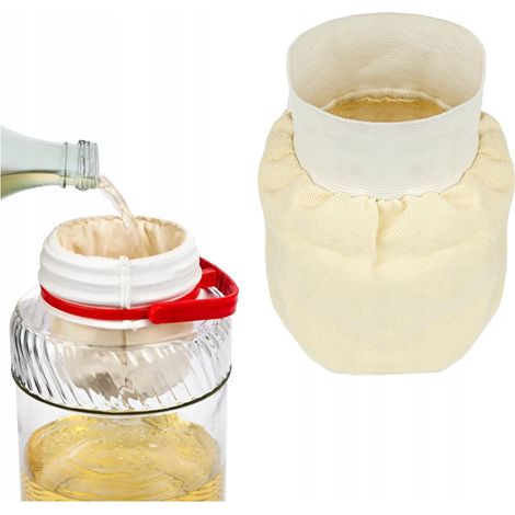BOLSA DE FILTRACION 1.2L LICOR DE VINO ALCOHOL (1/5)