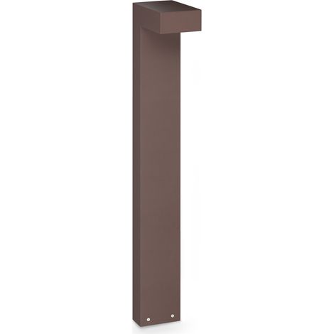 Ideal Lux Lampada da terra SIRIO 1 luce LED integrato IP65 coffee metallo