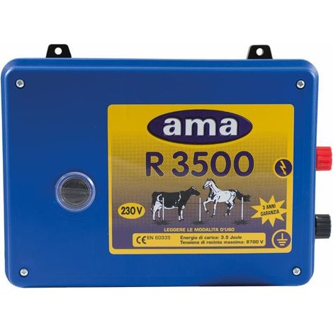 Électrificateur Ama pour clôtures 3.5 J 230 V- maxi : 15 km