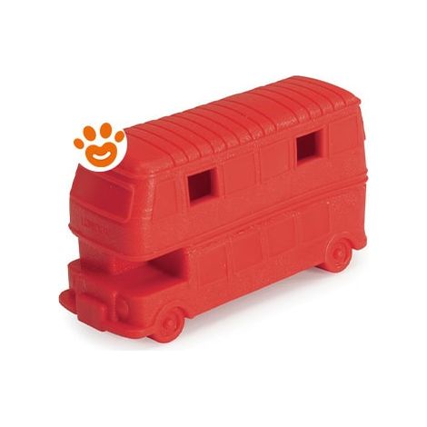 Camon Dog Gioco Foam TPR Autobus Profumo Vaniglia - Confezione 1 Pezzo - Accessori