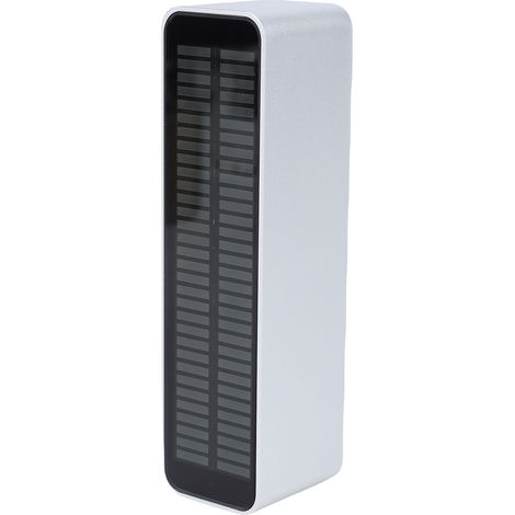Barre lumineuse LED au rythme de la musique, indicateur de niveau stéréo, commande du son ou signal d'entrée ligne audible, boîtier en alliage d'aluminium (1/5)