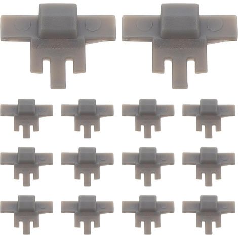 clips de butée en plastique pour charnières de placard (1/5)