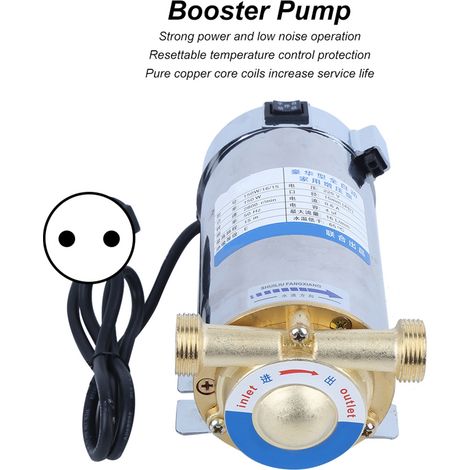 Pompe de surpression entièrement automatique 150 W, 220 V, norme européenne (1/5)