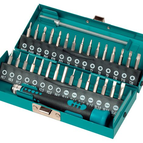 Craft Set di 32 Punte per Cacciavite Grigio (1/5)