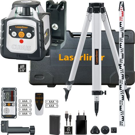 Laserliner Rotationslaser Cubus 210 S ( 4000858101 ) max. 200 m ± 4 ° (1/5)