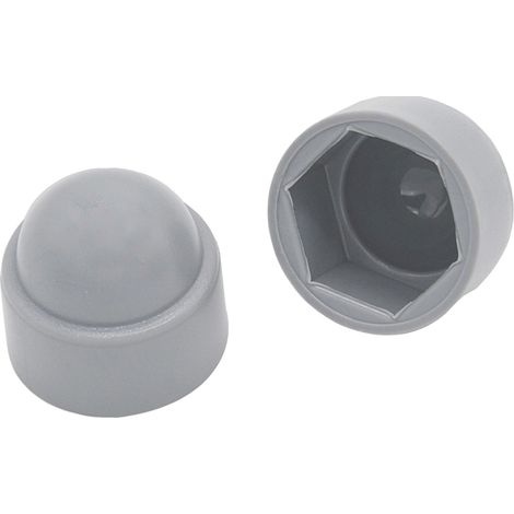 M12-Schraubenabdeckung, 19-mm-Schlüssel, Grau, 50 Stück (1/2)