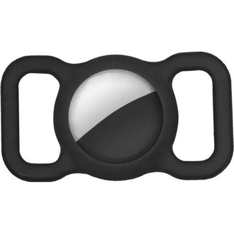 Support AirTag pour collier de chien - Noir - Accessoire GPS pour animal (1/2)