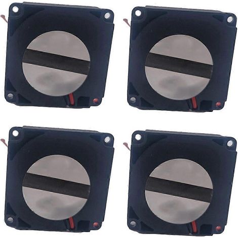 Ventilador soplador de 40 mm, ventilador de refrigeración con doble rodamiento de bolas 4010, ventilador soplador Ender 3 de 12 V para disipadores de calor de extrusora Makerbot (4 unidades) (1/5)