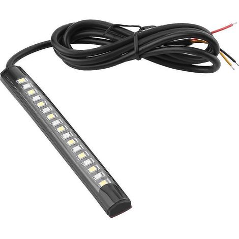 Paar flexible 17 SMD LED-Rücklichtleisten für Motorrad und Auto, Bremslicht, Blinker