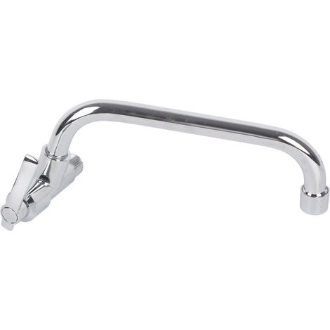 Robinet d'évier de robinet d'eau froide simple fixé au mur de G1/2in pour l'usage de cuisine à la maison (1/5)