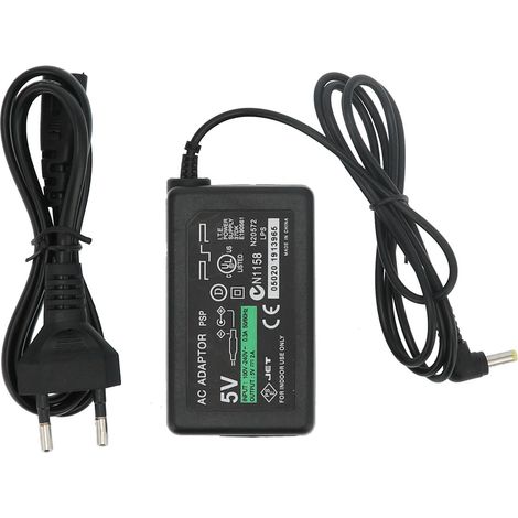 Chargeur secteur portable pour console PSP 1000/2000/3000, adaptateur AC EU 100-240V