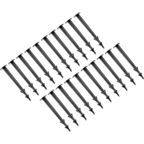 MEISTER Erdanker 11,8cm, geeignet für Folien, Vliese & Netze, mit Widerhaken für sichere Fixierung im Boden, 20 Stk (1/2)