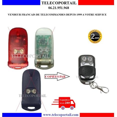 TELECOMMANDE COPIEUSE DUCATI ALLDUCKS 6203 COQUE ET TOUCHES TRANSPARENTES UNIQUEMENT (1/2)