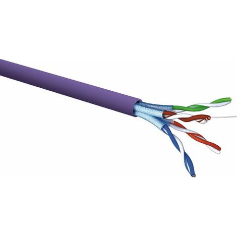 Câble réseau informatique Cat6A supérieur U/FTP 1x4 gaine LSZH 500m