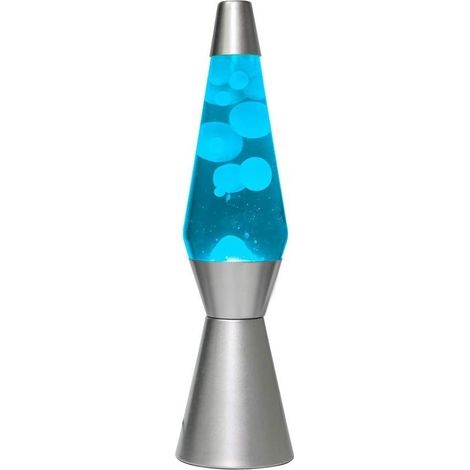 I-TOTAL - LAMPE À LAVE MAGMA (BLEU/BLANC) (1/5)