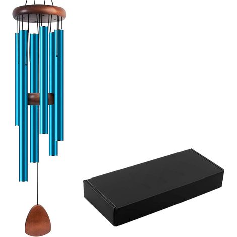 Carillon éolien en tube d'aluminium, suspension carillon éolien en tôle d'aluminium pour usage extérieur, décoration de jardin (1/5)