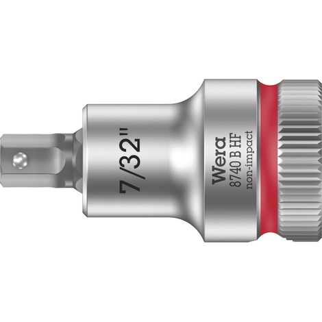 Wera 8740 B HF 05003087001 6 pans extérieurs Douille 7/32" 3/8" (10 mm) (1/5)