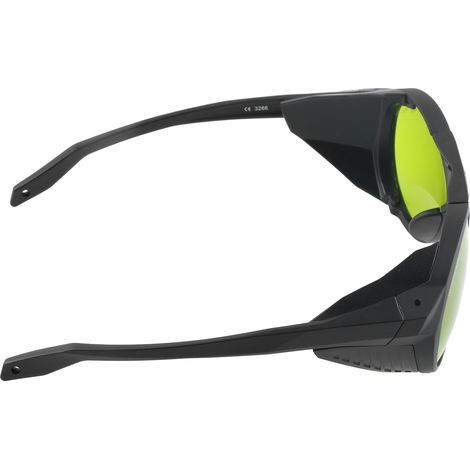 Lunettes de protection laser IR 180-1100nm pour industrie semi-conducteur, filtration longueurs d'onde 750-1100nm (1/5)